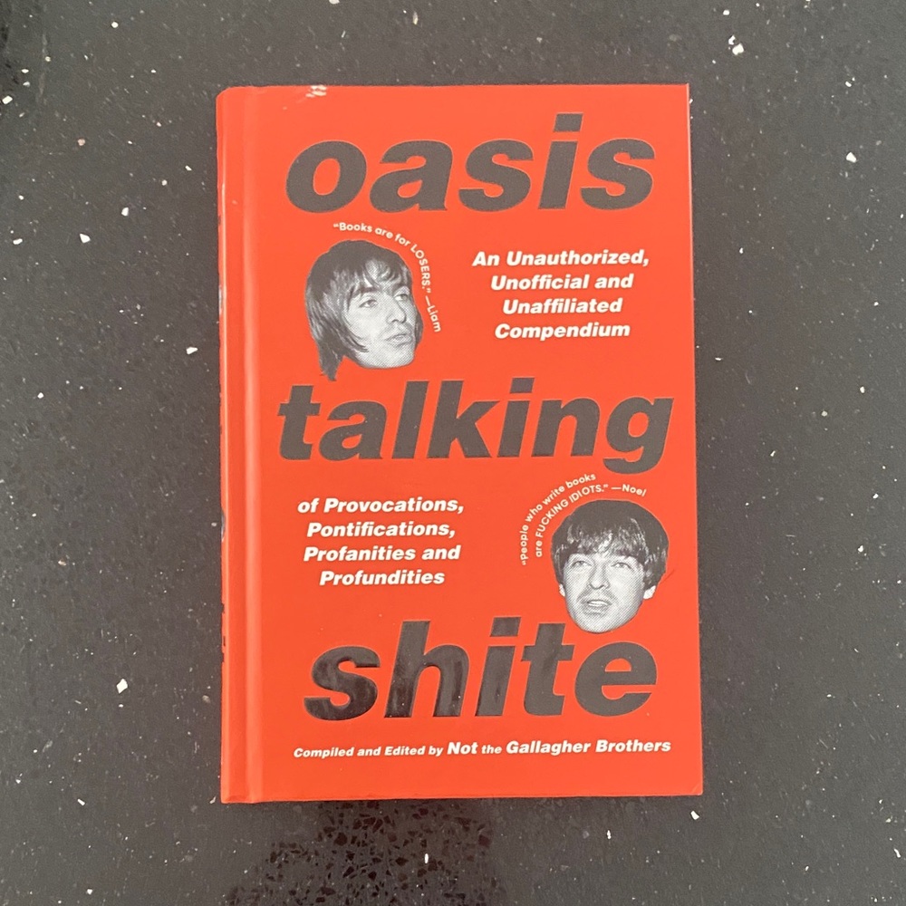 Oasis Talking Shite Book